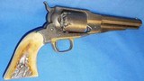 * Antique 1861 REMINGTON ARMY PERCUSSION REVOLVER FRONTIER USE - 12 of 19