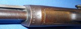 * Vintage 1890 WINCHESTERTAKEDOWNPUMP ACTION GALLERY RIFLE .22 SHORT CAL. - 10 of 19