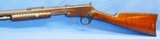 * Vintage 1890 WINCHESTERTAKEDOWNPUMP ACTION GALLERY RIFLE .22 SHORT CAL. - 2 of 19