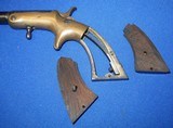 * Antique 1859 FRANK WESSON FIRST TYPE DERRINGER POCKET PISTOL .22 - 8 of 12