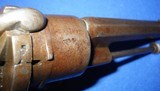 * Antique 1860s 7mm PINFIRE DOUBLE ACTION REVOLVER FOLDING TRIGGER - 8 of 10