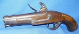 * Antique 1811 FIRST EMPIRE MAUBEUGE FRENCH FLINTLOCK MARTIAL PISTOL - 10 of 19