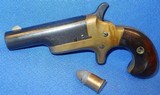 * Antique COLT DERRINGER 3rd MODEL .41 RF WITH CARTRIDGE - 3 of 5