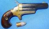 * Antique COLT DERRINGER 3rd MODEL .41 RF WITH CARTRIDGE - 1 of 5