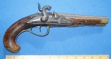 * Antique 1840s PERCUSSION PISTOL ERUI ECKART SILVER INLAYS - 1 of 16