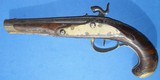* Antique 1840s PERCUSSION PISTOL ERUI ECKART SILVER INLAYS - 13 of 16