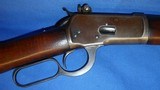 1892 WINCHESTER S.R.C. SADDLE RING CARBINE 38 WCF .38-40 1927 - 5 of 14