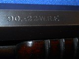 1890 WINCHESTER 90 PUMP RIFLE .22 W.R.F. CALIBER 1930s - 13 of 20