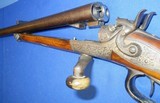 * Antique GERMAN COMBINATION HAMMER SxS 16g x 10.7 mm EXTRA BARREL - 2 of 20