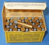 * Vintage AMMO .25 STEVENS RF RIMFIRE LONG FULL BOX CIL CANUCK - 5 of 5