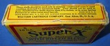 * Vintage 16 Ga. WESTERN SUPER X RIFLE SLUGS YELLOW RED BOX - 4 of 5