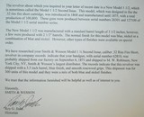 * Antique 1871 SMITH & WESSON 1 1/2 SECOND ISSUE .32 RF WITH FACTORY LETTER - 2 of 14