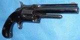 * Antique 1871 SMITH & WESSON 1 1/2 SECOND ISSUE .32 RF WITH FACTORY LETTER - 4 of 14