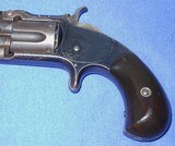 * Antique 1871 SMITH & WESSON 1 1/2 SECOND ISSUE .32 RF WITH FACTORY LETTER - 9 of 14