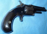 * Antique 1871 SMITH & WESSON 1 1/2 SECOND ISSUE .32 RF WITH FACTORY LETTER - 5 of 14