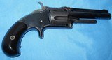 * Antique 1871 SMITH & WESSON 1 1/2 SECOND ISSUE .32 RF WITH FACTORY LETTER - 3 of 14