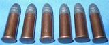 * Antique 6 CARTRIDGES WINCHESTER .32 RF LONG AMMO - 3 of 4