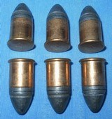 * NAVY ARMS .41 RF RIMFIRE AMMO 6 CARTRIDGES - 1 of 3