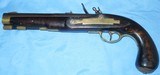 * Antique 1800 ORIGINAL KENTUCKY FLINTLOCK PISTOL EXCEPTIONAL - 13 of 19