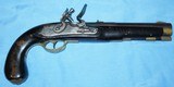 * Antique 1800 ORIGINAL KENTUCKY FLINTLOCK PISTOL EXCEPTIONAL - 1 of 19