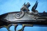 * Antique 1800 ORIGINAL KENTUCKY FLINTLOCK PISTOL EXCEPTIONAL - 4 of 19