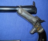 * Antique 1st ISSUE STEVENS NEW POCKET RIFLE WITH STOCK .32 RF 15" BARREL - 10 of 14
