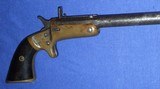 * Antique STEVENS 1st ISSUE NEWMODEL POCKET RIFLE PISTOL .22 - 11 of 12