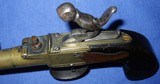 * Antique 1790 WHEELER LONDON FLINTLOCK PERCUSSION POCKET MUFF PISTOL - 13 of 19