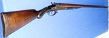* Antique 1867 PARKER BROS 10 GA UPLIFTER SxS HAMMER SHOTGUN - 1 of 20