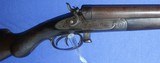 * Antique 1867 PARKER BROS 10 GA UPLIFTER SxS HAMMER SHOTGUN - 4 of 20