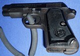 * Vintage 1934 BERETTA MILITARY PISTOL 1944 NAZI ACCEPTANCE WITH HOLSTER - 17 of 20