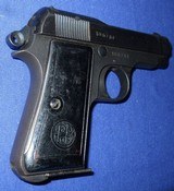 * Vintage 1934 BERETTA MILITARY PISTOL 1944 NAZI ACCEPTANCE WITH HOLSTER - 5 of 20