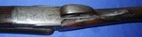 * Vintage GERMAN SIMSON Co. SUHL DOUBLE SxS 12g SHOTGUN STOCK PROJECT - 7 of 20