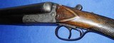 * Vintage GERMAN SIMSON Co. SUHL DOUBLE SxS 12g SHOTGUN STOCK PROJECT - 5 of 20