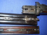 * Vintage GERMAN SIMSON Co. SUHL DOUBLE SxS 12g SHOTGUN STOCK PROJECT - 14 of 20