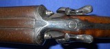 * Antique 1880s BELGIUM UNDERLEVER DOUBLE 16g SxS HAMMER SHOTGUN - 11 of 20