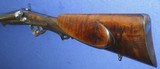 * Antique 1880s BELGIUM UNDERLEVER DOUBLE 16g SxS HAMMER SHOTGUN - 4 of 20