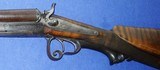 * Antique 1880s BELGIUM UNDERLEVER DOUBLE 16g SxS HAMMER SHOTGUN - 6 of 20