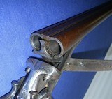 * Antique 1880s BELGIUM UNDERLEVER DOUBLE 16g SxS HAMMER SHOTGUN - 19 of 20