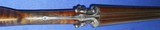 * Antique 1880s BELGIUM UNDERLEVER DOUBLE 16g SxS HAMMER SHOTGUN - 18 of 20