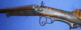 * Antique 1880s BELGIUM UNDERLEVER DOUBLE 16g SxS HAMMER SHOTGUN - 5 of 20