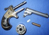 * Antique NATIONAL ARMS Co. FRONT LOAD 32 TF REVOLVER WITH CARTRIDGE - 3 of 15