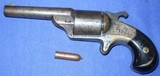 * Antique MOORE FIREARMS REVOLVER FRONT LOAD .32 TF WITH CARTRIDGE - 1 of 13