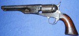 * Antique 1861 COLT NAVY CIVIL WAR 36 CAL PERCUSSION REVOLVER - 1 of 15