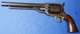 * Antique 1861 WHITNEY NAVY .36 CALIBER CIVIL WAR PERCUSSION REVOLVER - 2 of 16