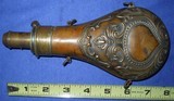 * Antique FLASK AMERICAN FLASK & CAP Co. PANEL & SCROLL - 2 of 4