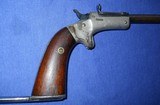 * Antique STEVENS .22 RELIABLE POCKET RIFLE 1st ISSUE WITH STOCK - 12 of 12