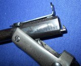 * Antique STEVENS .22 RELIABLE POCKET RIFLE 1st ISSUE WITH STOCK - 7 of 12