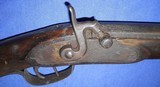 * Antique 1860s HALF STOCK PERCUSSION CIVIL WAR ERA RIFLE ATTIC FIND - 9 of 18
