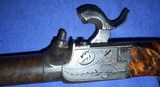 * Antique 1840s BURL GRIP BELGIUM PERCUSSION POCKET MUFF PISTOL - 11 of 15